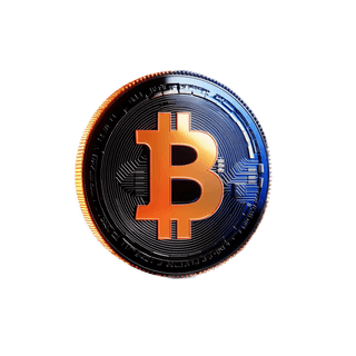 Tarjeta flotante con visualización de datos analíticos del mercado de criptomonedas
